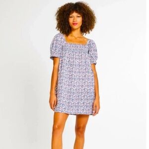 Mille Jane Dress in Bluebell